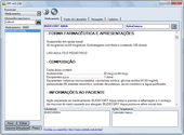 Formatação mais completa das bulas